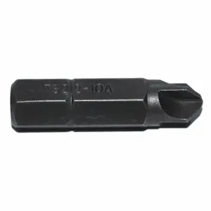 ZEPHYR TS212-10A-5PK Power Bit, #10 Fastening Tool Tip Size, 1 1/4 Inch Bit Length, 5/16 Inch Hex Shank Size | CV4HMZ 411A28