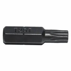 ZEPHYR Z0T25TX-5PK Insert Bit, TR25 Fastening Tool Tip Size, 1 Inch Overall Bit Length | CV4HMY 411A58