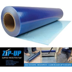 ZIP UP FPF36200 Floor Protection Film, Size 36 Inch, Length 200 Feet | CE7AYV