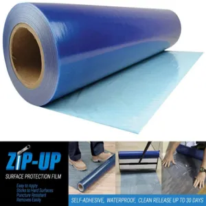 ZIP UP FPF24200 Floor Protection Film, Size 24 Inch, Length 200 Feet | CE7AYU