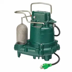 ZOELLER 63-0007 Submersible Sump Pump, 3/10, Vertical Float, 34 gpm Flow Rate at 10 ft of Head | CV4HXM 436R35