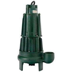 ZOELLER 661-0059 Wastewater Pump, 7 1/2, 480VAC, No Switch Included, 590 gpm Flow Rate at 10 ft of Head | CV4HXC 60UA07