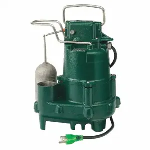 ZOELLER 95-0005 Submersible Sump Pump, 1/2, Vertical Float, 68 gpm Flow Rate at 10 ft of Head | CV4HXL 436R36