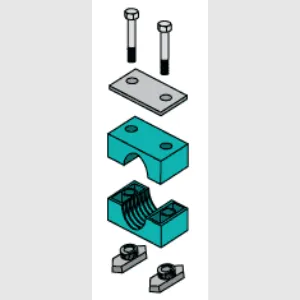 ZSI-FOSTER SM-1006R-SS Cap Screw Assembly, 6 mm Size, Stainless Steel | CF3YVL