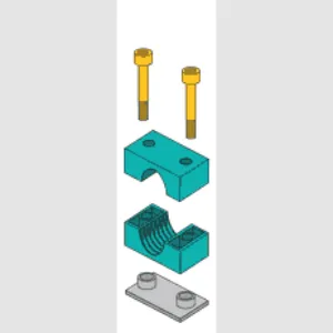 ZSI-FOSTER SM1006SI Cap Screw Assembly, 6 mm Size | CF3YVN