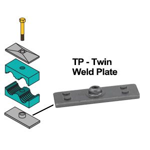 ZSI-FOSTER TP2 Weld Plate | CF3ZTY 22JD86