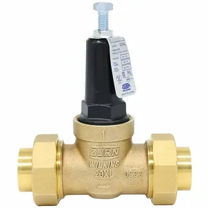 ZURN 1-20XLDUC WILKINS Water Pressure Reducing Valve, 1 Inch, Sweat Double Union, Strainer | CV4KEV 801HA7