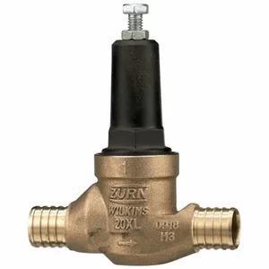 ZURN 34-20XLPEX WILKINS Water Pressure Reducing Valve, 3/4 Inch, Integral Male Crimp PEX, Strainer | CV4KHH 801HG6