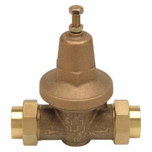 ZURN 1-70XLDU WILKINS Water Pressure Reducing Valve, 70XL, Bronze, 1 Inch, Double Union FNPT, Strainer | CV4KEY 453U59