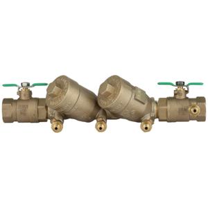 ZURN 1-950XLT2FT Double Check Backflow Preventer With Fast Test Test Cock, 1 Inch Size | CV8MWH