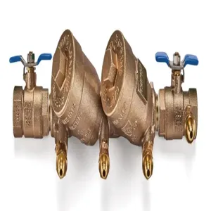 ZURN 1-950XLTFT Double Check Backflow Preventer With Fast Test Test Cock, 1 Inch Size | CV8MWK