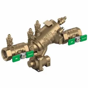 ZURN 34-975XL3 Backflow Preventer, 3/4 in, FNPT, Low Lead Cast Bronze, 10 Inch Length | CV4JQU 801H90