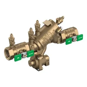 ZURN 34-975XL3U Reduced Pressure Principle Backflow Preventer With Union Ball Valves, 3/4 Inch Size | CV8NBQ