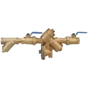 ZURN 1-975XLUS Reduced Pressure Principle Backflow Preventer With Wye Type Strainer, 1 Inch Size | CV8MXB