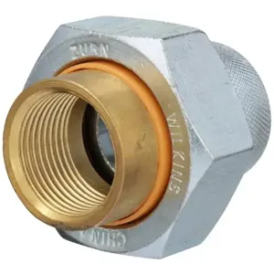 ZURN 1-DUXL Dielectric Union Pipe Fitting, 1 Inch Size | CV8MXC