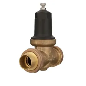 ZURN 1-NR3XLDUC Pressure Reducing Valve, Double Union Female Copper Sweat Connection, 1 Inch Size | CV8MXJ