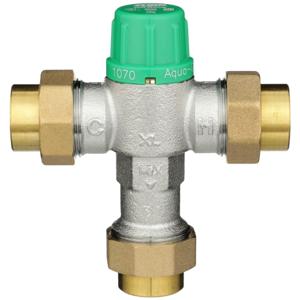 ZURN 1-ZW1070XLC Thermostatic Mixing Valve With Copper Sweat Connection Lead Free, 1 Inch Size | CV8MXZ