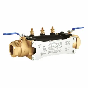 ZURN 2-350 Backflow Preventer, Bronze, MNPT Connection | CF2PWM 454N94