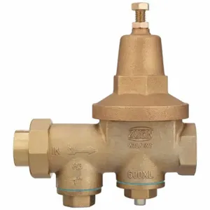 ZURN 112-600XLC WILKINS Water Pressure Reducing Valve, Lead Free Bronze, 1 1/2 Inch, Single Union | CV4KFG 801H91