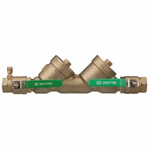 ZURN 112-950XLT2 WILKINS Backflow Preventer, 950XLT2, Low Lead Cast Bronze, 1 1/2 Inch Size, FNPT | CV4JRL 801H96