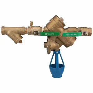 ZURN 112-975XL2SAG Backflow Preventer, 1 1/2 in, FNPT, Low Lead Cast Bronze, 17 3/8 Inch Length | CV4JQF 801H97