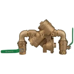 ZURN 112-975XL2SEU Reduced Pressure Principle Backflow Preventer With Street Elbows, 1-1/2 Inch Size | CV8MRF