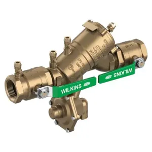 ZURN 2-975XL3U Reduced Pressure Principle Backflow Preventer With Union Ball Valves, 2 Inch Size | CV8MZF