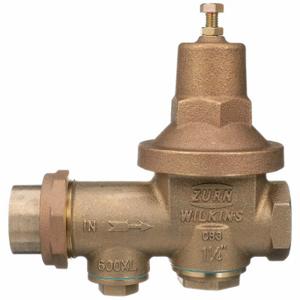 ZURN 114-600XLHR WILKINS Wasserdruckminderventil, bleifreie Bronze, 1 1/4 Zoll, Einzelanschluss | CV4KFH 801HA1
