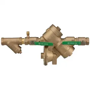 ZURN 114-975XL2S Reduced Pressure Principle Backflow Preventer With Strainer, 1-1/4 Inch Size | CV8MTF