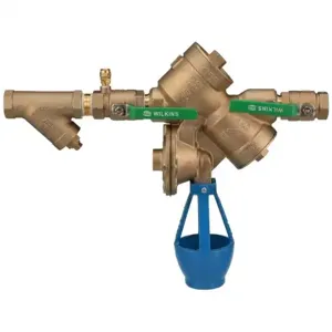 ZURN 114-975XL2SAG Reduced Pressure Principle Backflow Preventer With Strainer And Air Gap, 1-1/4 Inch Size | CV8MTG