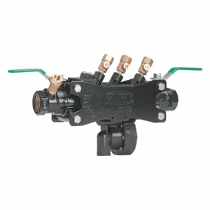 ZURN 2-375XLB Reduced Pressure Zone Backflow Preventer, Bronze FNPT Connection | CE9QPU 46KK30