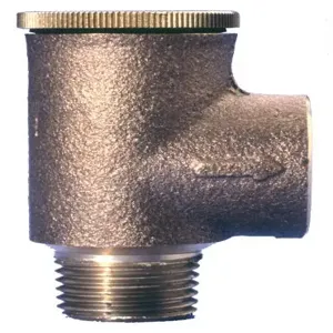 ZURN 12-P1520XL-100 Pressure Relief Valve preset at 100 PSI, 1/2 Inch Size | CV8MUZ