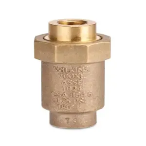 ZURN 14UFX14F-700XL Dual Check Valve, 1/4 Inch Size | CV8MVU