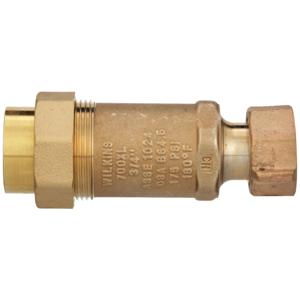 ZURN 1UFMX1UF-700XL Dual Check Valve With 1 Inch Female Union Inlet x 1 Inch Male Outlet | CV8MXT