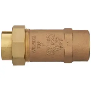 ZURN 1UFX1F-700 Dual Check Valve, 1 Inch FNPT x 1 Inch FNPT | CV8MXW