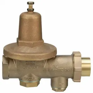 ZURN 2-600XLC WILKINS Water Pressure Reducing Valve, Lead Free Bronze, 2 Inch, Less Union, Strainer | CV4KFJ 801HE8