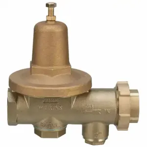 ZURN 2-600XLHR WILKINS Water Pressure Reducing Valve, Lead Free Bronze, 2 Inch, Single Union, Strainer | CV4KFK 801HE9