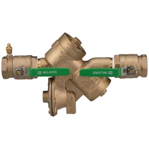 ZURN 2-975XL2FT Reduced Pressure Principle Backflow Preventer With SAE Flare Test Fitting, 2 Inch Size | CV8MZB