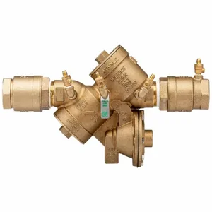 ZURN 2-975XL2TCUFT Backflow Preventer, 2 in, FNPT, Low Lead Cast Bronze, 18 1/2 Inch Length | CV4JQH 801HF8