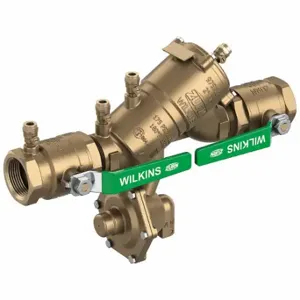 ZURN 2-975XL3 Backflow Preventer, 2 in, FNPT, Low Lead Cast Bronze, 17 7/8 Inch Length | CV4JQT 801H88