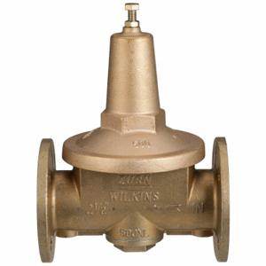 ZURN 212-500XLFC WILKINS Wasserdruckminderventil, Bronze, 2 1/2 Zoll, Flansch, 10 3/8 Zoll Länge | CV4JWA 801HE4