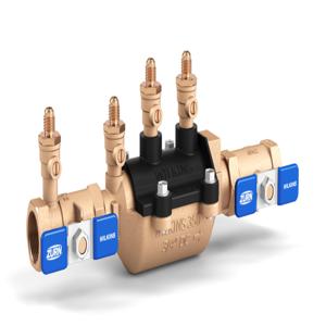 ZURN 34-350FT Double Check Backflow Preventer With SAE Flare Test Fitting, 3/4 Inch Size | CV8MZU
