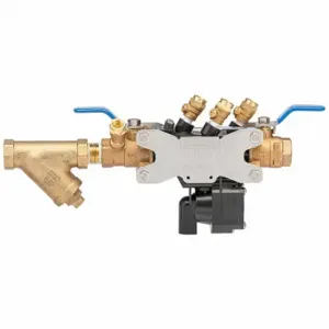 ZURN 34-375S Backflow Preventer, 3/4 in, FNPT, Cast Bronze, 8 7/8 Inch Length | CV4JQV 801HG8