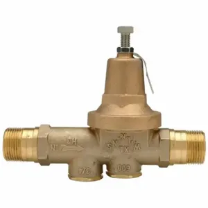 ZURN 34-600XLDM WILKINS Water Pressure Reducing Valve, Lead Free Bronze, 3/4 Inch, Single Union, Strainer | CV4KJH 801HH1