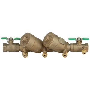 ZURN 34-950XLT2FT Double Check Backflow Preventer, 3/4 Inch Size | CV8NAY