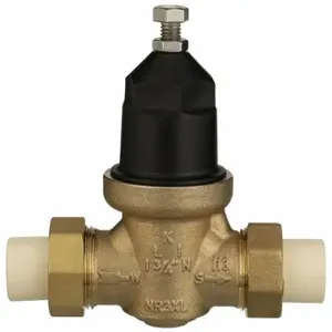 ZURN 34-NR3XLDUCPVC WILKINS Water Pressure Reducing Valve, Lead Free Bronze, 3/4 Inch, Tailpiece, Strainer | CV4KHX 801HJ0