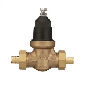 ZURN 34-NR3XLDUPEX Pressure Reducing Valve, Double Union Male Barbed PEX Connections | CV8NCC