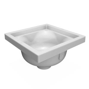 ZURN FS12-6-PV2 Outlet 2 Inch, 6 Inch Sump Floor Sink With Dome Strainer | CV8NJD