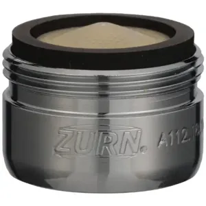 ZURN G63505 Pressure-Compensating Faucet Aerator, Chrome-Plated, 13/16 Inch Size | CV8NKD