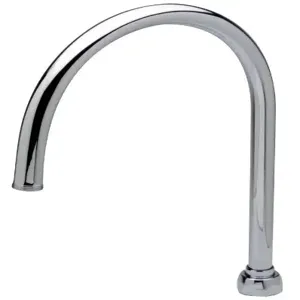 ZURN G67853 Rigid Or Swing Centerline Gooseneck Spout, Chrome-Plated Lead-Free Brass | CV8NKG